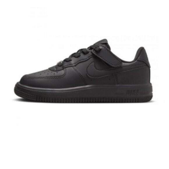 Nike Other - NIKE Kids' Force 1 Low EasyOn Sneaker Size 11C In Black
